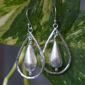 PLAIN Handmade 925 Silver Earring Gift For Her Earring