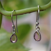 PINK TURMALINE Semi precious Gemstone Wholesale Silver Earring