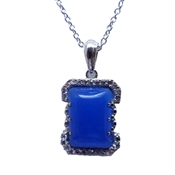 Blue zade Necklace