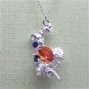 Carnelian Rock Necklace