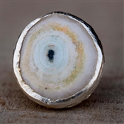 Solar Quartz Big Stone Wholesale Sterling Silver Gemstone Ring