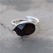 SMOKEY QUARTZ Latest Collection Natural Gemstone Ring Solid 925 Sterling Silver Ring
