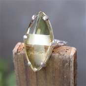 LEMON QUARTZ Latest Collection Natural Gemstone Ring Solid 925 Sterling Silver Ring