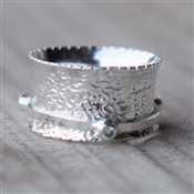 New Designer Natural WHITE CZ Gemstone Ring Solid 925 Sterling Silver Ring