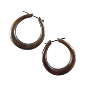 Hot Sell Vintage Fashion Simple Women Fashion Wood Earring