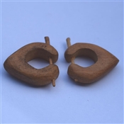 Wholesale New Fashionable Women's Gift Wooden Earring